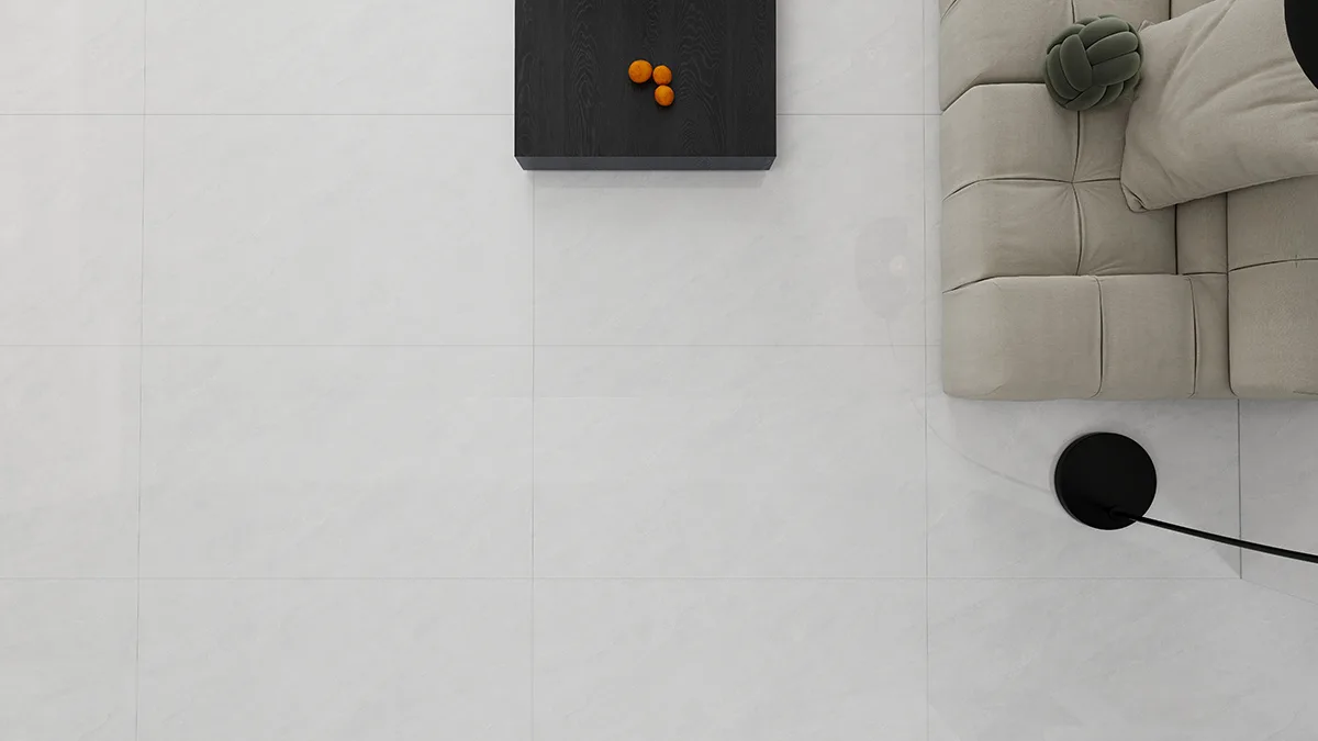 Lambert Grey ceramic surface in a room setting