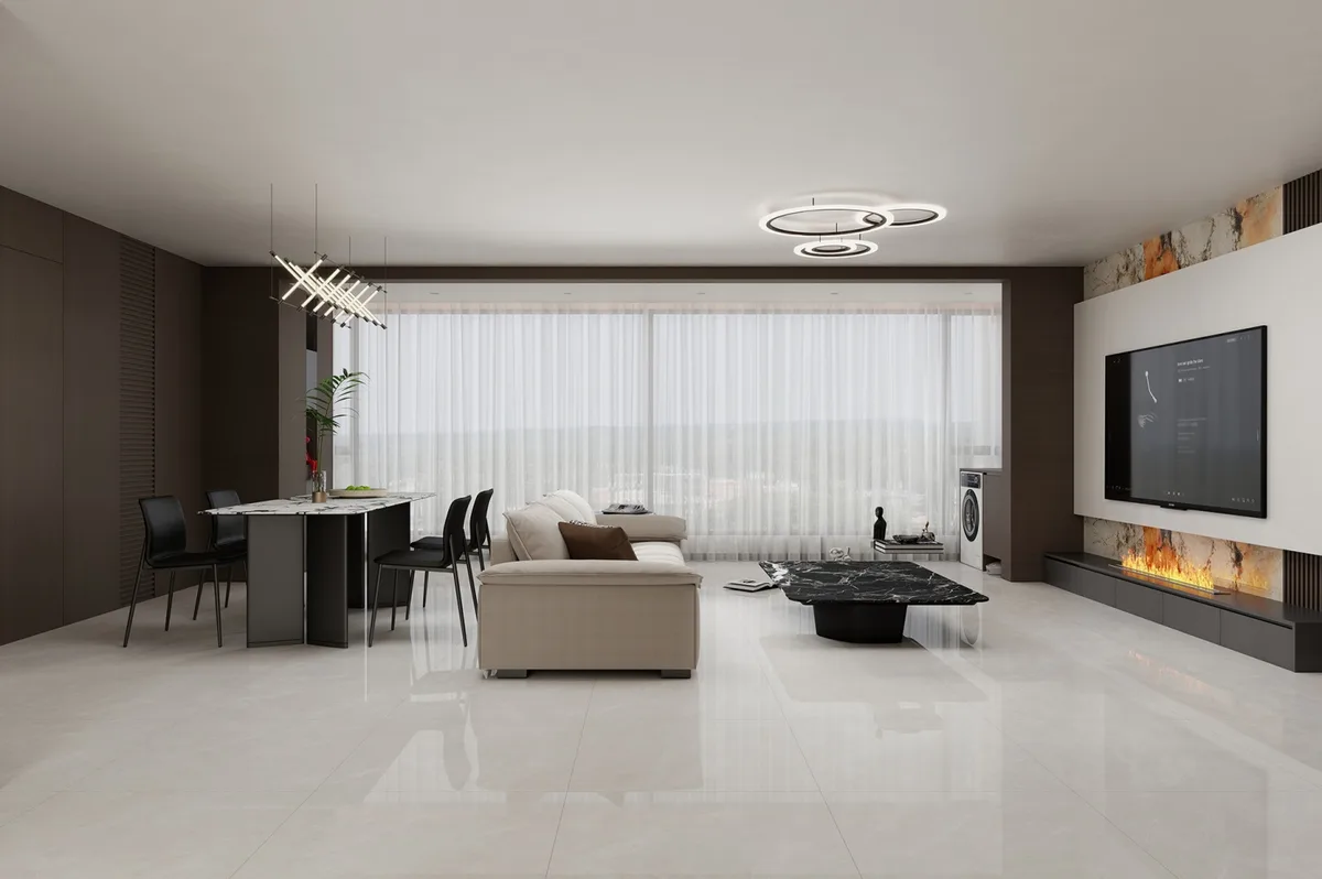 Bohemia ceramic surface in a room setting