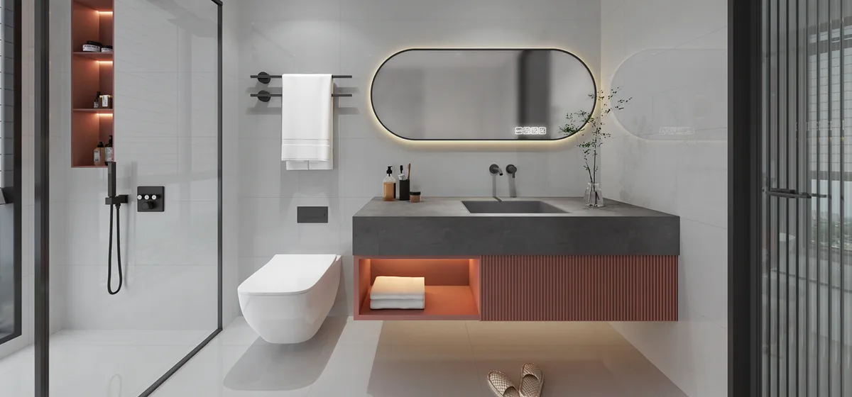 AS48FTC123-LP ceramic surface in a room setting