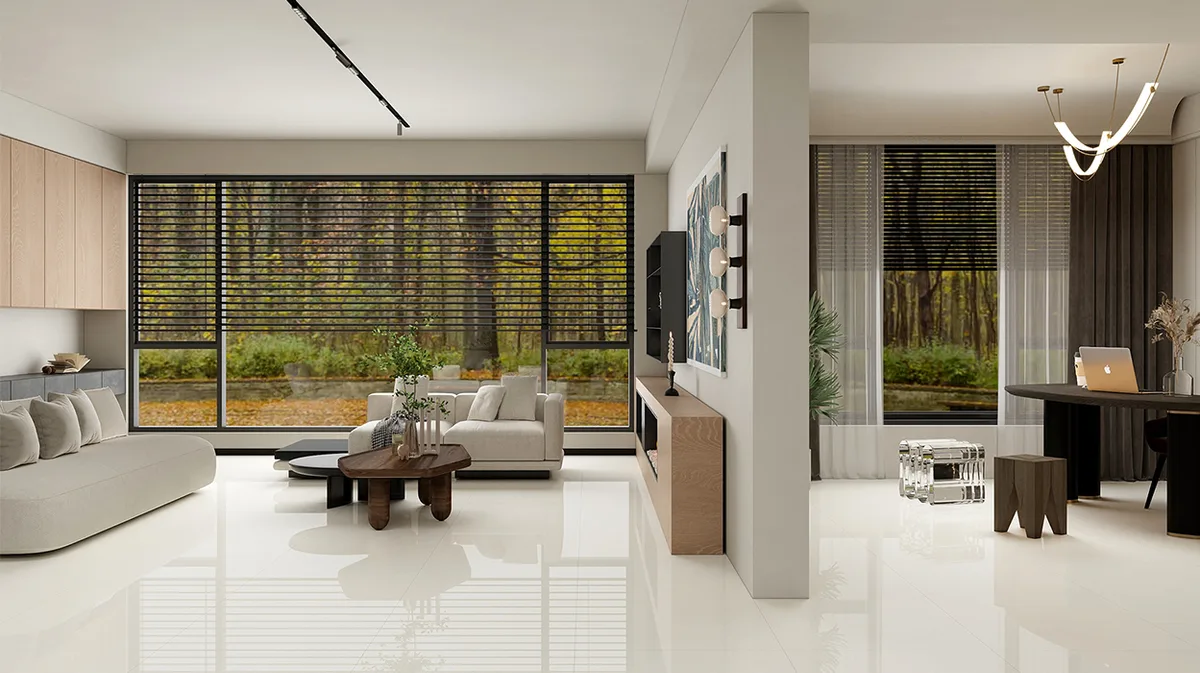AJ715Y1221-2 ceramic surface in a room setting