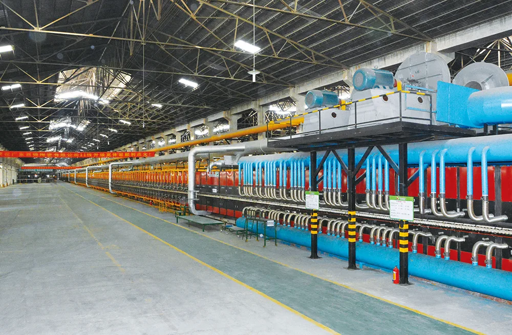 ANJI manufacturing: wide-body kiln